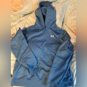 Blue women’s under armour hoodie